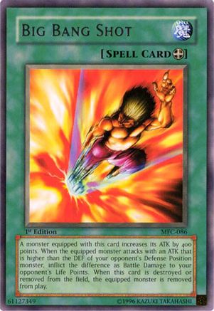 Big Bang Shot (MFC-086) - Magician's Force 1st Edition Magician's Force Yugioh Single Squirtle Squad Card Shop.