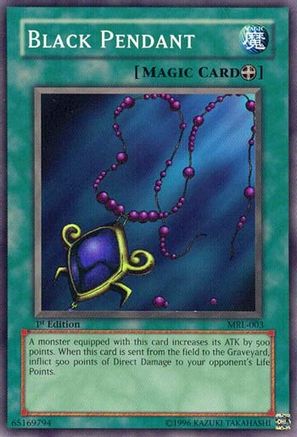 Black Pendant (MRL-003) - Magic Ruler Unlimited Magic Ruler Yugioh Single Squirtle Squad Card Shop.