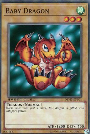 Baby Dragon (DEM5-EN004) - Speed Duel Demo Deck Unlimited Speed Duel Demo Deck Yugioh Single Squirtle Squad Card Shop.