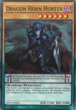 Dragon Horn Hunter (DEM3-EN002) - Demo Deck 2016 Unlimited Demo Deck 2016 Yugioh Single Squirtle Squad Card Shop.