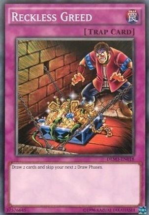 Reckless Greed (DEM3-EN018) - Demo Deck 2016 Unlimited Demo Deck 2016 Yugioh Single Squirtle Squad Card Shop.