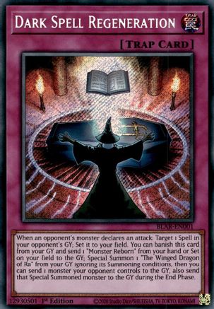Dark Spell Regeneration (BLAR-EN001) - Battles of Legend: Armageddon 1st Edition Battles of Legend: Armageddon Yugioh Single Squirtle Squad Card Shop.