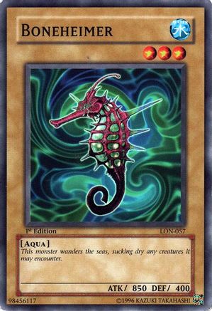Boneheimer (LON-057) - Labyrinth of Nightmare 1st Edition Labyrinth of Nightmare Yugioh Single Squirtle Squad Card Shop.
