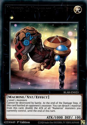 Number 2: Numeron Gate Dve (BLAR-EN023) - Battles of Legend: Armageddon 1st Edition Battles of Legend: Armageddon Yugioh Single Squirtle Squad Card Shop.