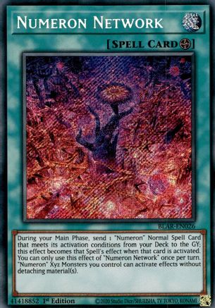 Numeron Network (BLAR-EN026) - Battles of Legend: Armageddon 1st Edition Battles of Legend: Armageddon Yugioh Single Squirtle Squad Card Shop.