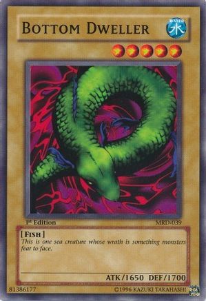 Bottom Dweller (MRD-039) - Metal Raiders 1st Edition Metal Raiders Yugioh Single Squirtle Squad Card Shop.