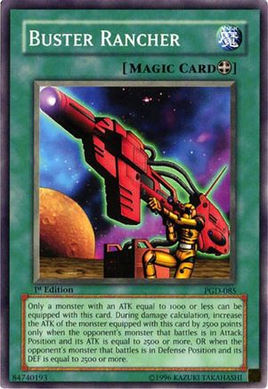 Buster Rancher (PGD-085) - Pharaonic Guardian Unlimited Pharaonic Guardian Yugioh Single Squirtle Squad Card Shop.