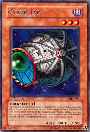 Cyber Jar (MRL-077) - Magic Ruler Unlimited Magic Ruler Yugioh Single Squirtle Squad Card Shop.