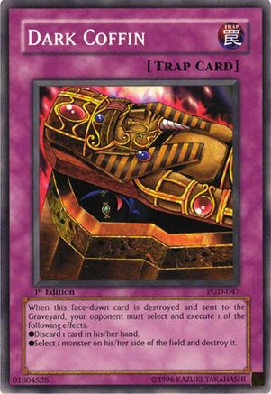 Dark Coffin (PGD-047) - Pharaonic Guardian Unlimited Pharaonic Guardian Yugioh Single Squirtle Squad Card Shop.