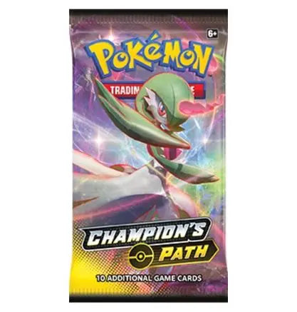 Champion's Path Booster Pack Champion's Path Pokemon Sealed Squirtle Squad Card Shop.