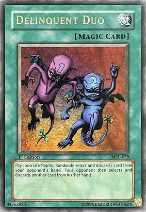 Delinquent Duo (MRL-039) - Magic Ruler Unlimited Magic Ruler Yugioh Single Squirtle Squad Card Shop.