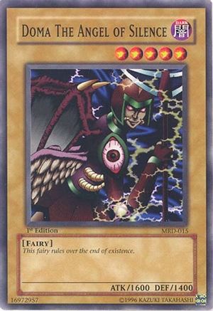 Doma The Angel of Silence (MRD-015) - Metal Raiders Unlimited Metal Raiders Yugioh Single Squirtle Squad Card Shop.