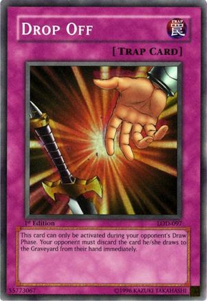 Drop Off (LOD-097) - Legacy of Darkness Unlimited Legacy of Darkness Yugioh Single Squirtle Squad Card Shop.
