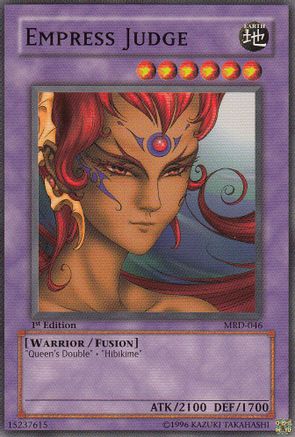 Empress Judge (MRD-046) - Metal Raiders 1st Edition Metal Raiders Yugioh Single Squirtle Squad Card Shop.