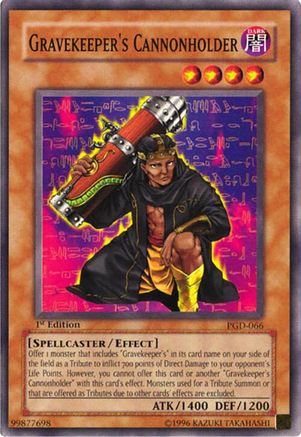 Gravekeeper's Cannonholder (PGD-066) - Pharaonic Guardian 1st Edition Pharaonic Guardian Yugioh Single Squirtle Squad Card Shop.