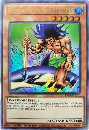 The Legendary Fisherman (LART-EN020) - The Lost Art Promotion Limited The Lost Art Promotion Yugioh Single Squirtle Squad Card Shop.