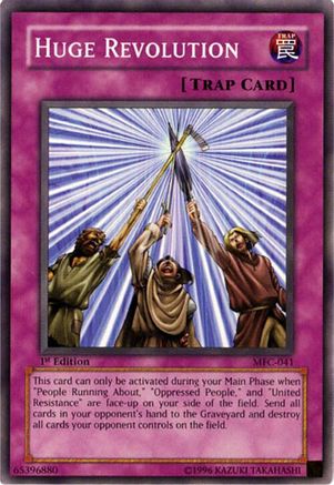 Huge Revolution (MFC-041) - Magician's Force Unlimited Magician's Force Yugioh Single Squirtle Squad Card Shop.