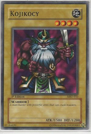Kojikocy (MRD-010) - Metal Raiders 1st Edition Metal Raiders Yugioh Single Squirtle Squad Card Shop.