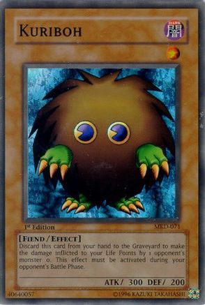 Kuriboh (MRD-071) - Metal Raiders 1st Edition Metal Raiders Yugioh Single Squirtle Squad Card Shop.