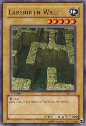 Labyrinth Wall (MRL-055) - Magic Ruler Unlimited Magic Ruler Yugioh Single Squirtle Squad Card Shop.
