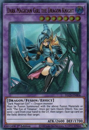 Dark Magician Girl the Dragon Knight (DLCS-EN006) - Dragons of Legend: The Complete Series 1st Edition Dragons of Legend: The Complete Series Yugioh Single Squirtle Squad Card Shop.