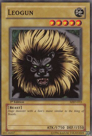 Leogun (MRD-033) - Metal Raiders 1st Edition Metal Raiders Yugioh Single Squirtle Squad Card Shop.