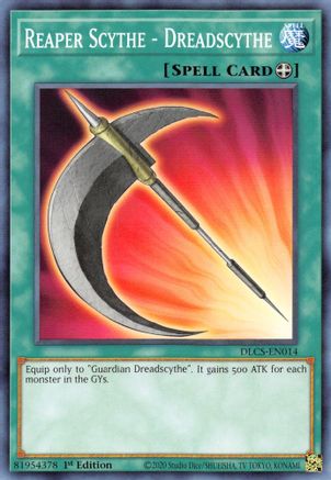 Reaper Scythe - Dreadscythe (DLCS-EN014) - Dragons of Legend: The Complete Series 1st Edition Dragons of Legend: The Complete Series Yugioh Single Squirtle Squad Card Shop.