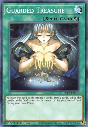 Guarded Treasure (DLCS-EN015) - Dragons of Legend: The Complete Series 1st Edition Dragons of Legend: The Complete Series Yugioh Single Squirtle Squad Card Shop.