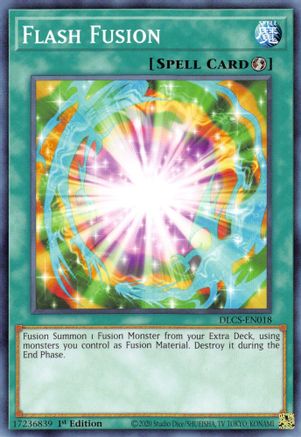 Flash Fusion (DLCS-EN018) - Dragons of Legend: The Complete Series 1st Edition Dragons of Legend: The Complete Series Yugioh Single Squirtle Squad Card Shop.