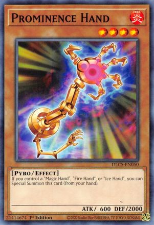 Prominence Hand (DLCS-EN050) - Dragons of Legend: The Complete Series 1st Edition Dragons of Legend: The Complete Series Yugioh Single Squirtle Squad Card Shop.