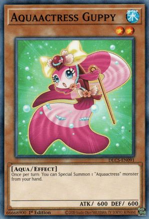 Aquaactress Guppy (DLCS-EN091) - Dragons of Legend: The Complete Series 1st Edition Dragons of Legend: The Complete Series Yugioh Single Squirtle Squad Card Shop.