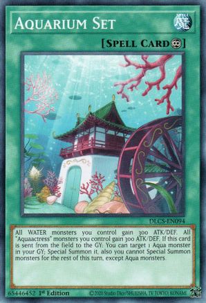 Aquarium Set (DLCS-EN094) - Dragons of Legend: The Complete Series 1st Edition Dragons of Legend: The Complete Series Yugioh Single Squirtle Squad Card Shop.