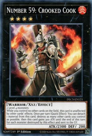 Number 59: Crooked Cook (DLCS-EN121) - Dragons of Legend: The Complete Series 1st Edition Dragons of Legend: The Complete Series Yugioh Single Squirtle Squad Card Shop.