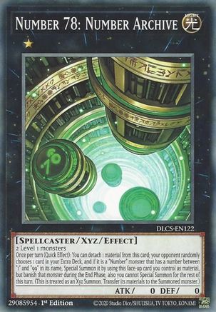 Number 78: Number Archive (DLCS-EN122) - Dragons of Legend: The Complete Series 1st Edition Dragons of Legend: The Complete Series Yugioh Single Squirtle Squad Card Shop.