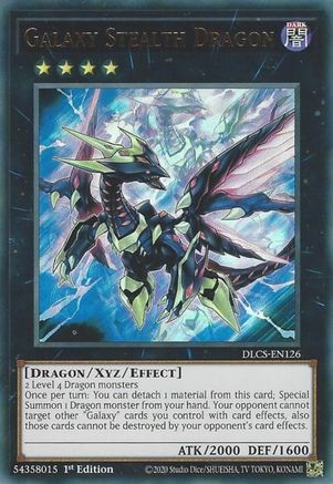 Galaxy Stealth Dragon (DLCS-EN126) - Dragons of Legend: The Complete Series 1st Edition Dragons of Legend: The Complete Series Yugioh Single Squirtle Squad Card Shop.