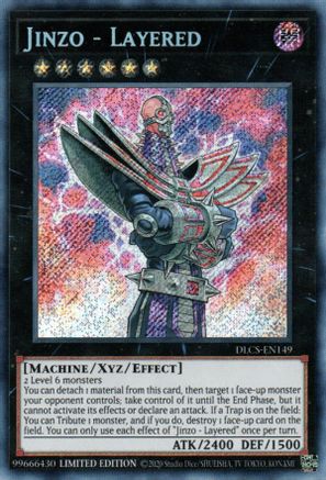 Jinzo - Layered (DLCS-EN149) - Dragons of Legend: The Complete Series Limited Dragons of Legend: The Complete Series Yugioh Single Squirtle Squad Card Shop.