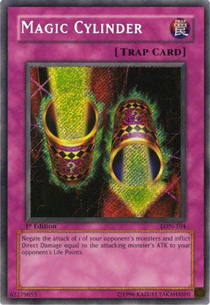 Magic Cylinder (LON-104) - Labyrinth of Nightmare 1st Edition Labyrinth of Nightmare Yugioh Single Squirtle Squad Card Shop.