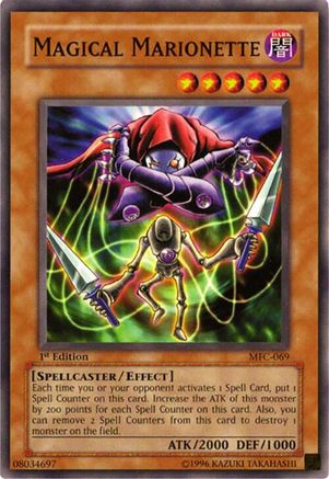Magical Marionette (MFC-069) - Magician's Force 1st Edition Magician's Force Yugioh Single Squirtle Squad Card Shop.