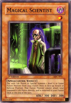 Magical Scientist (MFC-073) - Magician's Force Unlimited Magician's Force Yugioh Single Squirtle Squad Card Shop.