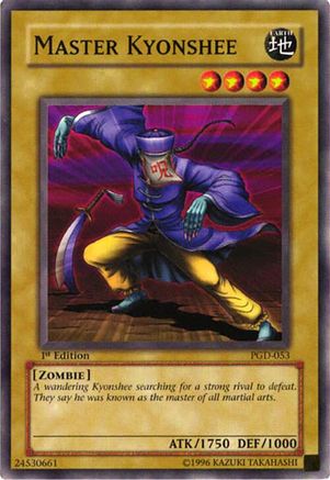 Master Kyonshee (PGD-053) - Pharaonic Guardian 1st Edition Pharaonic Guardian Yugioh Single Squirtle Squad Card Shop.