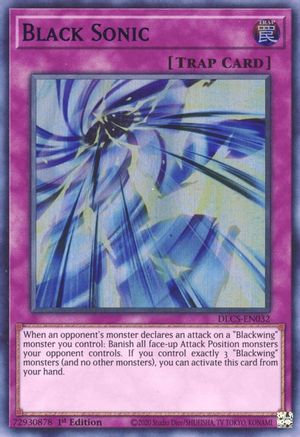 Black Sonic (Blue) (DLCS-EN032) - Dragons of Legend: The Complete Series 1st Edition Dragons of Legend: The Complete Series Yugioh Single Squirtle Squad Card Shop.