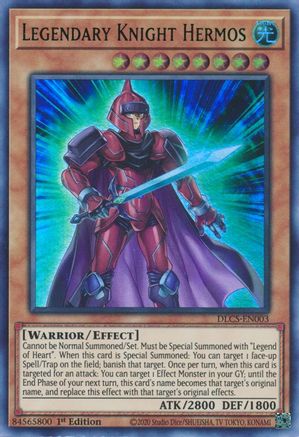 Legendary Knight Hermos (Green) (DLCS-EN003) - Dragons of Legend: The Complete Series 1st Edition Dragons of Legend: The Complete Series Yugioh Single Squirtle Squad Card Shop.