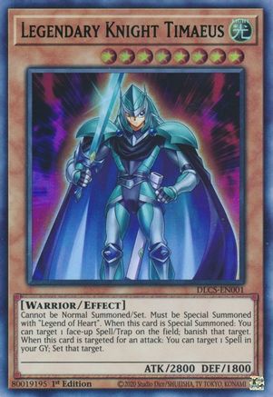 Legendary Knight Timaeus (Green) (DLCS-EN001) - Dragons of Legend: The Complete Series 1st Edition Dragons of Legend: The Complete Series Yugioh Single Squirtle Squad Card Shop.