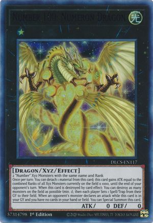 Number 100: Numeron Dragon (Purple) (DLCS-EN117) - Dragons of Legend: The Complete Series 1st Edition Dragons of Legend: The Complete Series Yugioh Single Squirtle Squad Card Shop.