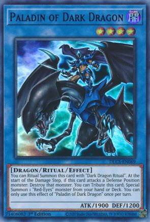 Paladin of Dark Dragon (Purple) (DLCS-EN069) - Dragons of Legend: The Complete Series 1st Edition Dragons of Legend: The Complete Series Yugioh Single Squirtle Squad Card Shop.