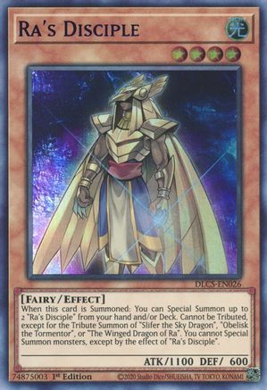 Ra's Disciple (Purple) (DLCS-EN026) - Dragons of Legend: The Complete Series 1st Edition Dragons of Legend: The Complete Series Yugioh Single Squirtle Squad Card Shop.
