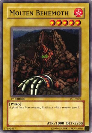 Molten Behemoth (PGD-001) - Pharaonic Guardian Unlimited Pharaonic Guardian Yugioh Single Squirtle Squad Card Shop.