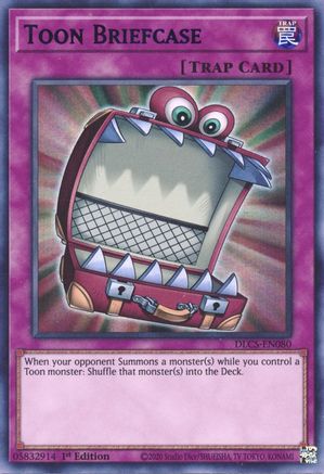 Toon Briefcase (Blue) (DLCS-EN080) - Dragons of Legend: The Complete Series 1st Edition Dragons of Legend: The Complete Series Yugioh Single Squirtle Squad Card Shop.