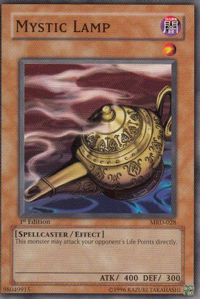 Mystic Lamp (MRD-028) - Metal Raiders Unlimited Metal Raiders Yugioh Single Squirtle Squad Card Shop.