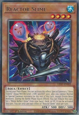 Reactor Slime (LED7-EN002) - Legendary Duelists: Rage of Ra Unlimited Legendary Duelists: Rage of Ra Yugioh Single Squirtle Squad Card Shop.